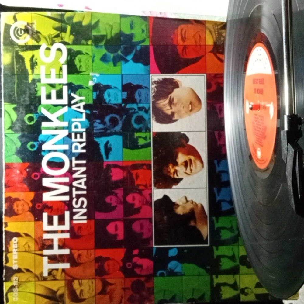 Vintage vinyl record The Monkees "Instant Replay"